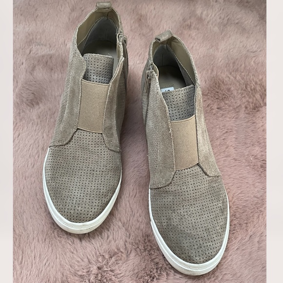 Zip Up Wedge Hipster Hippie Artsy Chic Glam Party Streetwear Hip Sneaker Heels - Picture 3 of 8